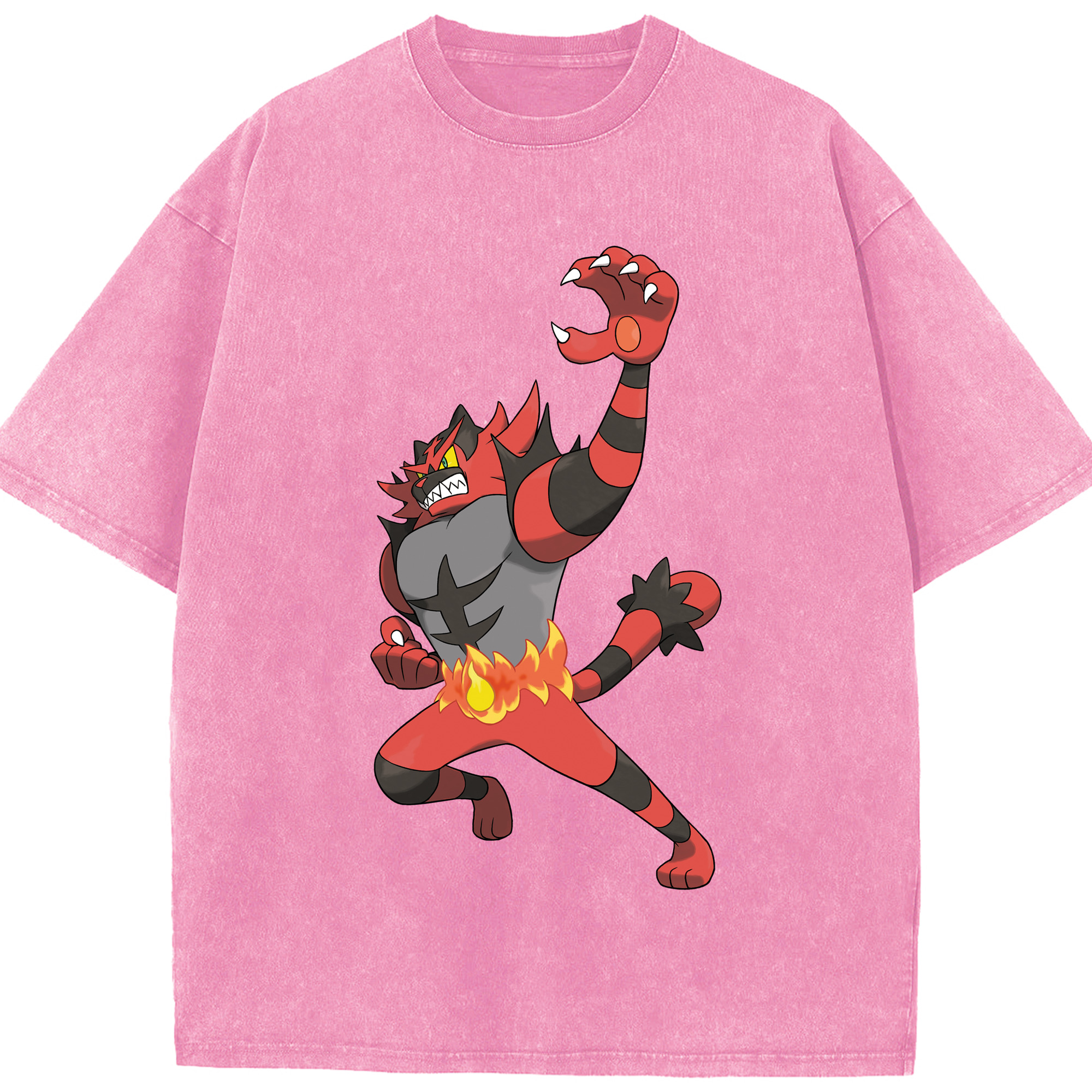 （画像用） ポケットモンスター Pokémon 綿100% ヴィンテージ風 半袖Tシャツ（フロントプリント）